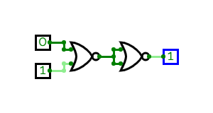 NOR-OR circuit